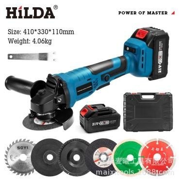 Cordless angle grinder, 21 V, 100 mm — view 3