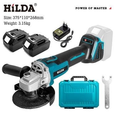 Cordless brushless angle grinder, 125 mm — view 3