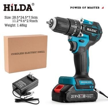Cordless brushless drill driver, 16.8-21 V — view 2