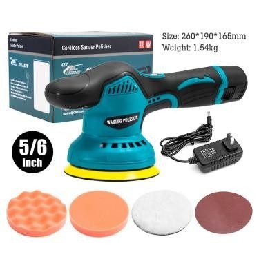Cordless car polisher, 150 mm (12 V / 21 V) — view 2