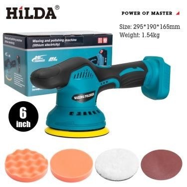 Cordless car polisher, 150 mm (12 V / 21 V) — view 3