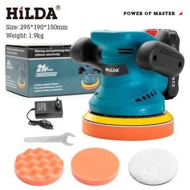 Cordless car polisher, 150 mm (12 V / 21 V) — view 4