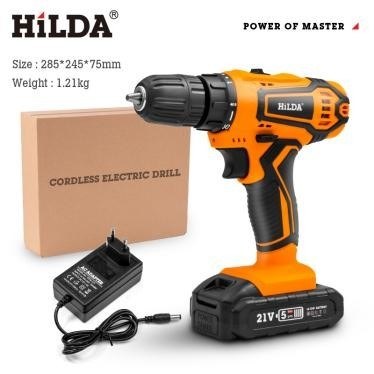 Cordless drill driver, 21 V (brushed) — view 3