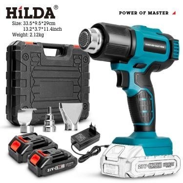 Cordless heat gun, 21 V — view 2