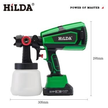 Cordless paint spray gun, 21 V