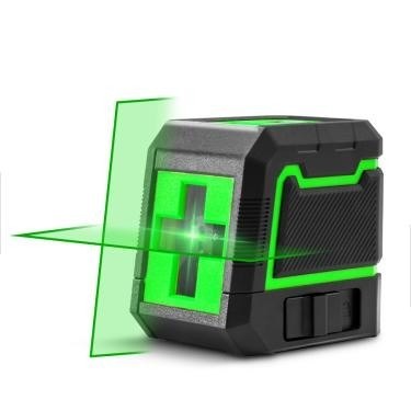 Cross-line laser level, 2 lines, 360 degrees