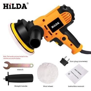 Electric car polisher, corded