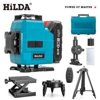 16-line laser level with 1 m tripod, LS300 — view 2