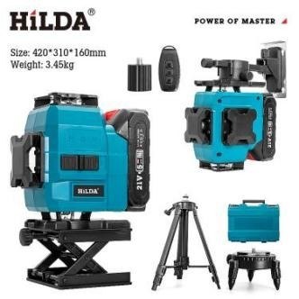 16-line laser level with 1 m tripod, LS300