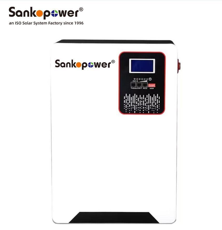 LiFePO4 battery, 5 kWh (51.2 V, wall)