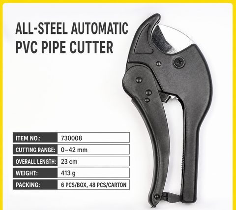 PVC pipe cutter
